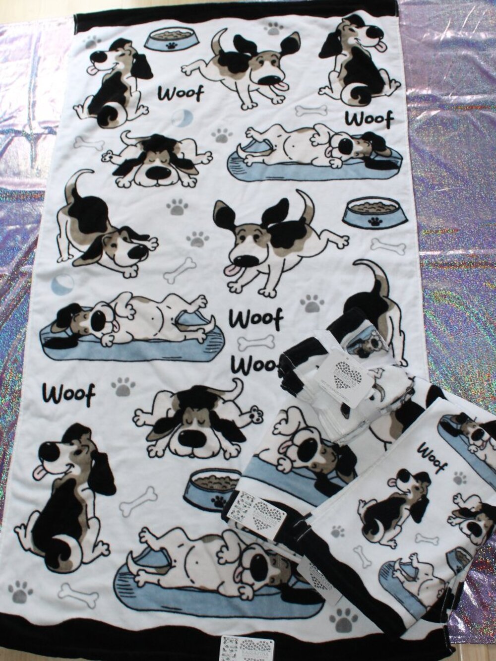 Kassafina Dog Bath Towel Set NWT